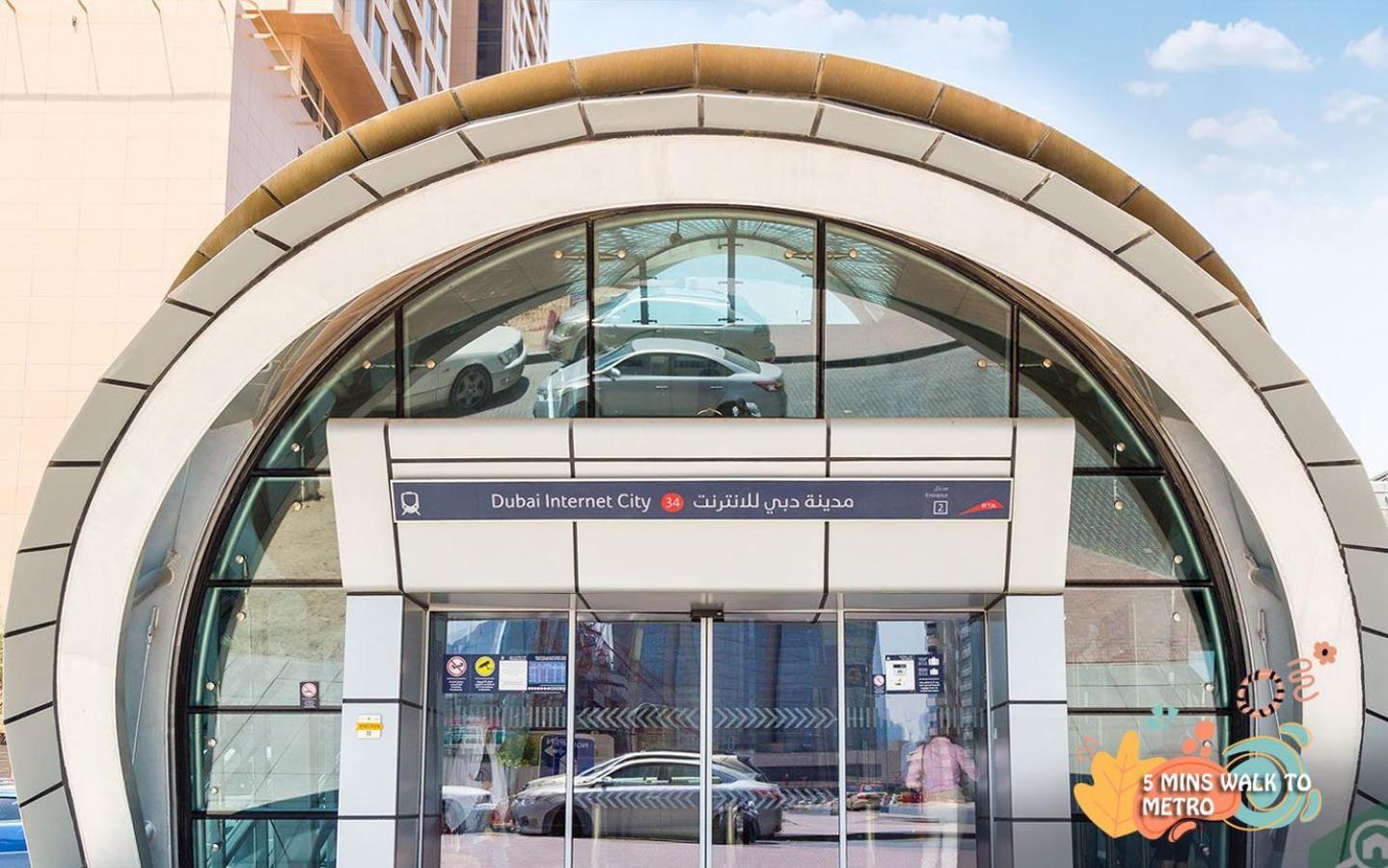 Horizon View Partition Room In Barsha Heights Near Metro Dubai Exterior photo